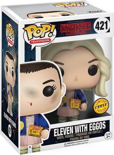 Funko POP! Eleven with Eggos - Stranger Things (421) Chase